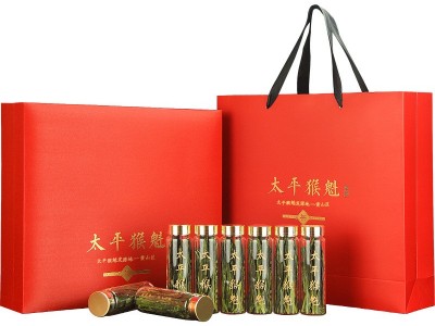 2023年新茶猴魁茶叶太平猴魁猴坑村手工捏尖绿茶安徽黄山茶礼盒装图2