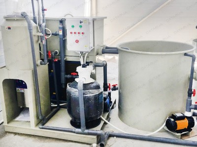 崇睿技术水厂养殖设备厂家RAS循环水集成系统室内养殖过滤系统图3