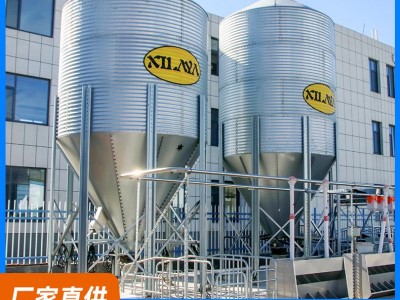 镀锌料塔猪场自动化喂料养殖设备饲料塔1-50吨牛羊猪舍储存料塔图3