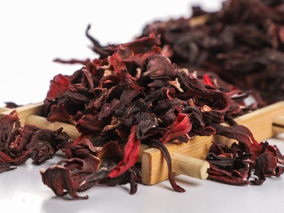 云南玫瑰茄洛神花茶洛神花碎玫瑰茄花瓣酸梅汤原料散装花草茶批发图3