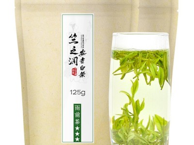 【2023年新茶上市】竺之润正宗安吉白茶雨前茶特级250克兰花香图5