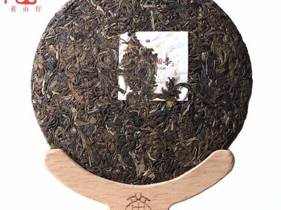云南勐海普洱茶厂家生产357g茶香四季贺开大树普洱茶叶生茶七子饼图3