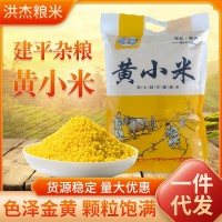黄小米2.5kg批发散装朝阳新米农家香糯小米五谷杂粮粥粗粮