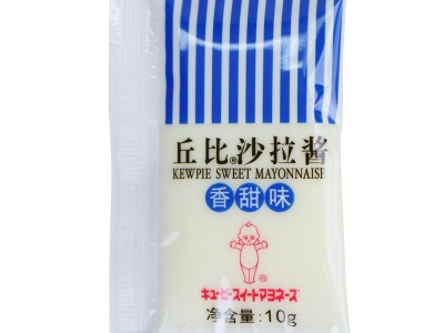 丘比沙拉酱香甜味10g*100袋商用小包装 日式水果蔬菜色拉酱沙拉汁图5