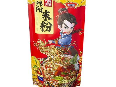 厂家直销绵阳米粉245g方便速食麻辣红油牛肉肥肠鸡汤米粉 米线批发图6