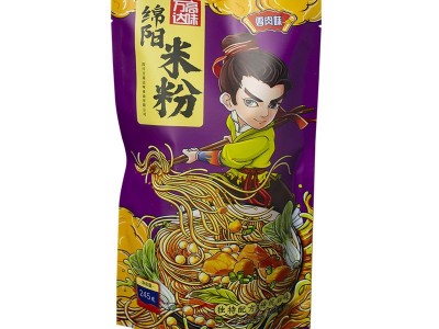 厂家直销绵阳米粉245g方便速食麻辣红油牛肉肥肠鸡汤米粉 米线批发图5