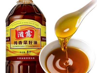 纯香菜籽油5L非转基因食用油健康一级菜籽油团购福利批发一件代发图5