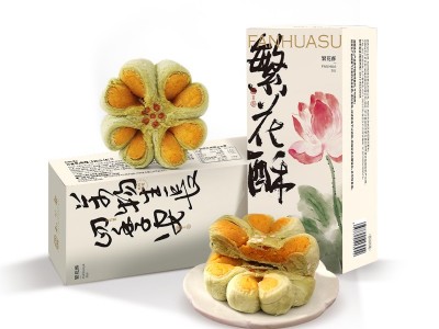 知味观繁花酥杭州特产零食小吃中式喜饼结订婚下午茶糕点心伴手礼图5