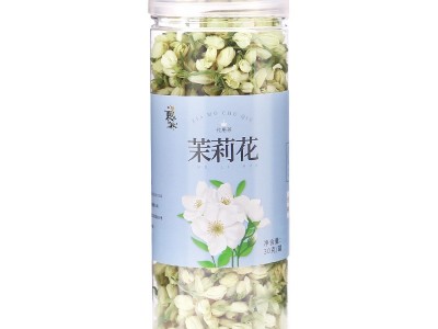 新茶茉莉花茶优质特级浓香型花苞批发瓶装30克花果茶泡茶一件代发图5