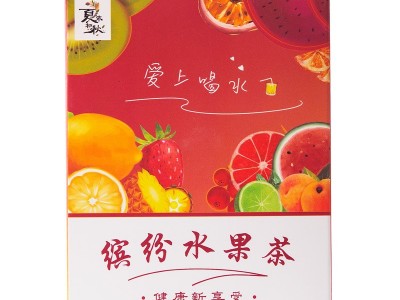 缤纷水果茶 花果茶 网红水果茶 果茶花草茶 冷泡茶混合组合花茶图5