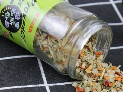 研磨瓶调味料 柠檬黑胡椒海盐混合调料 西餐原料家用研磨瓶调味料图2