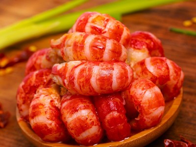 外贸龙虾仁带黄去壳虾肉鲜冻虾球网红商用盖浇饭披萨汉堡龙虾尾肉图4
