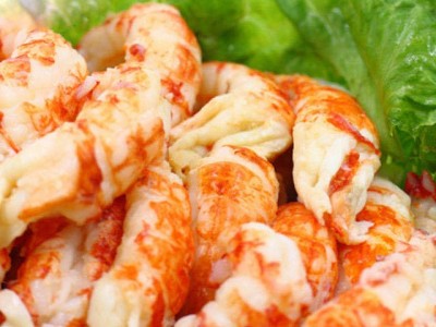 外贸小龙虾仁带黄无冰衣网红大号小龙虾尾肉虾球海鲜冷冻餐饮商用图3