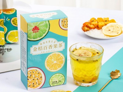 水果茶 养生满满vc金桔百香果茶柠檬清凉青桔茶包花果冻干 水果茶图3