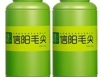 信阳毛尖绿茶新茶雨前茶叶高山绿茶批发罐装250g茶叶批发图3