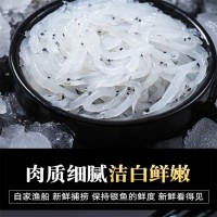 朋兴汇大量批发鲜活速冻银鱼 现场加工银鱼干常年供应