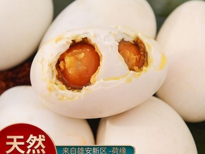 厂家直销精品双黄鸭蛋 白洋淀双黄鸭蛋图2