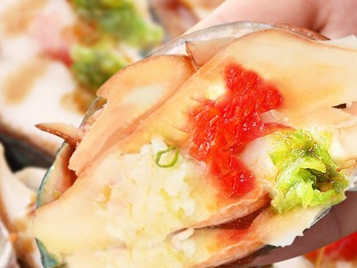 2袋组合装包邮 蒜蓉粉丝鲍鱼 蒜蓉粉丝扇贝 加热即食海鲜贝类图4