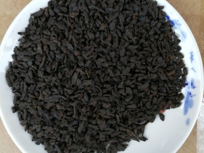 云南勐海熟普洱茶糯香茶化石碎银子黑金小颗粒老茶头500克/份图2