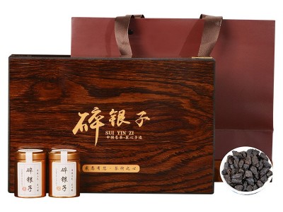 云南普洱茶批发碎银子糯米香熟茶茶化石老茶头高档茶叶礼盒装送礼图5