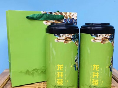 浙江绿茶杭州龙井2023新茶龙井茶 明前茶叶散装500g明前茶图2