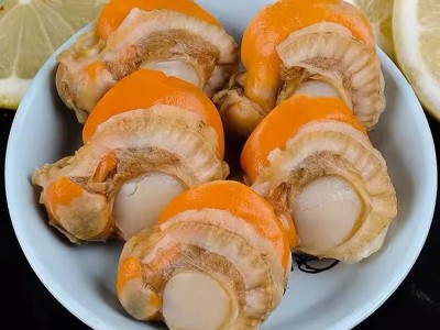 六包装顺丰包邮超大扇贝肉2040海鲜冷冻水产批发无沙现剥餐饮商用图3