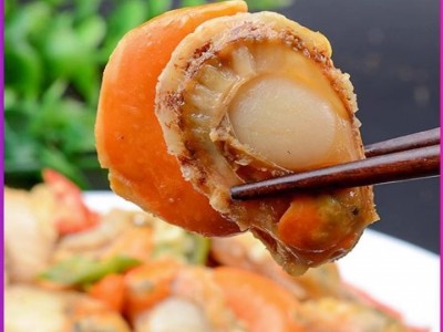 六包装顺丰包邮超大扇贝肉2040海鲜冷冻水产批发无沙现剥餐饮商用图2