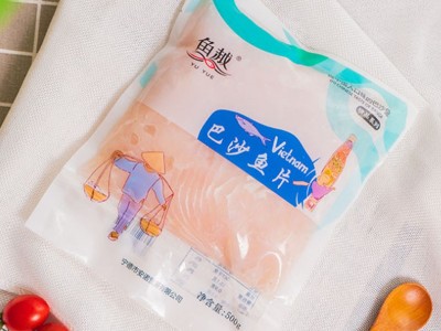 免浆巴沙鱼片酸菜鱼半成品无皮龙利鱼片海鲜批发商用鲜活冷冻餐饮图3