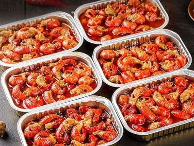 顺丰包邮麻辣龙虾尾去头小龙虾加热即食海鲜批发冷冻餐饮商用虾球图3