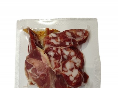 同捞同煲腊味三宝腊肠腊肉腊鸭腿100g真空包装37肥瘦五花 肉一人份图5