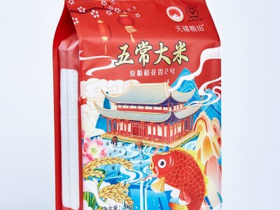 厂家批发黑龙江五常大米2022新米稻花香2.5KG/5KG袋装米东北特产图2