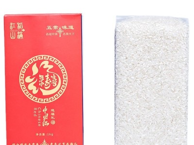 厂家供应东北特产五常大米礼盒装米5kg10斤新米产地发货稻花香米图5