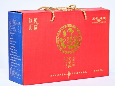 厂家供应东北特产五常大米礼盒装米5kg10斤新米产地发货稻花香米图2