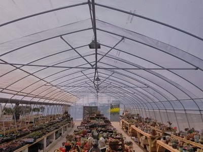 安装8430连栋温室大棚骨架蔬菜多肉连栋大棚骨架遮阳包工包料图3