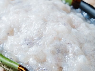 现货批发火锅食材海鲜麻辣烫手打虾胶500g/包 关东煮鲜虾滑图3