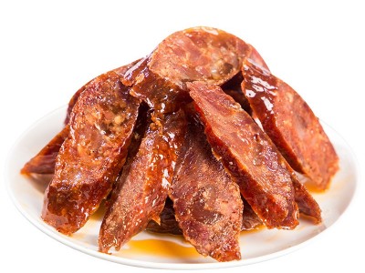 湖南特产 麻辣香辣腊肠烟熏腊肠烤肠麻辣15kg肉类腌腊制品批发图5