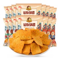 刺猬阿甘花椒锅巴多种规格一件代发办公室囤货零食网红追剧食品