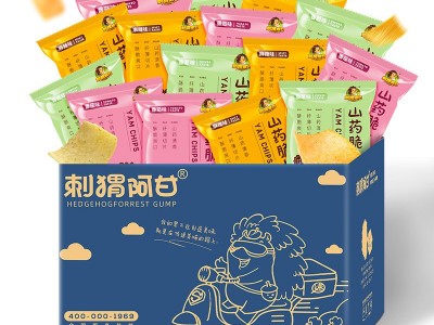 山药脆片薯片小吃零食大礼包超大整箱儿童食品夜宵充饥一件代发图5