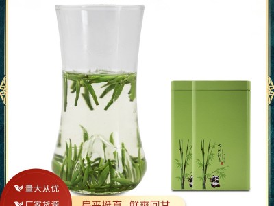 2023四川峨眉春季绿茶雀舌GA春茶采摘春茶新茶500g散装厂家现货图2