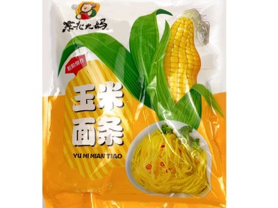东北大妈玉米面条正宗粗粮细作大碴子挂面碴条代餐主食饱腹感速食图4
