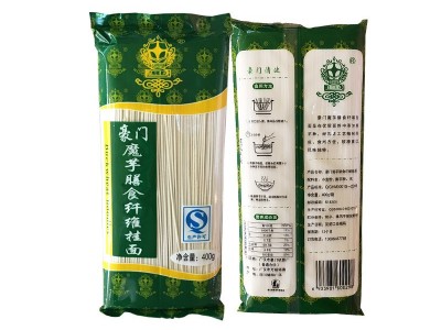 豪门魔芋膳食纤维挂面400克食品厂家直供批发五谷杂粮图3