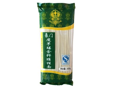 豪门魔芋膳食纤维挂面400克食品厂家直供批发五谷杂粮图1