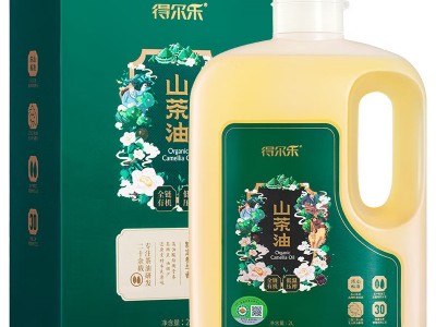 得尔乐茶籽油500ml礼盒装山茶油低温冷榨食用油团购节日送礼图3