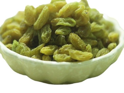 新疆绿提子葡萄干特级大量批发散装零食烘焙商用大颗粒无核提子干图5