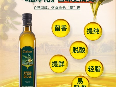 克莉娜纯正橄榄油西班牙进口食用油500ml小瓶低健身炒菜批发团购图2