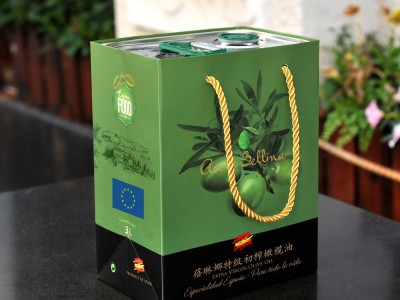 蓓琳娜西班牙原装进口特级初榨橄榄油3L送礼盒轻食餐炒菜食用团购图5