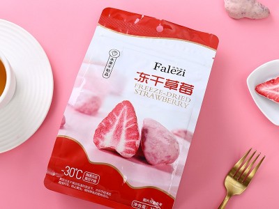 法乐兹冻干草莓38g水果干办公室零食休闲草莓干酸甜酥脆图4