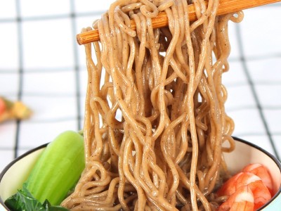 0脂肪荞麦面方便面带料包非油炸免煮泡葱油拌面饱腹粗粮代餐整箱图2