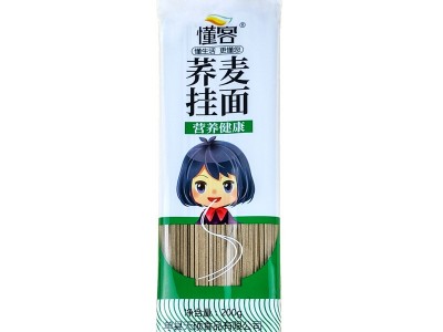 荞麦面条低脂肪餐全麦黑苦荞面挂面乔麦粗粮杂粮代餐芥麦面整箱图4