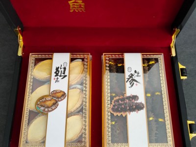 海参干货鲍鱼礼盒装速发非即食新鲜特产海鲜高档礼品送礼礼盒批发图4